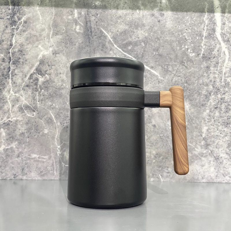 帝怡316不锈钢办公杯商务保温杯带礼盒带手柄茶水分离高档礼品杯|undefined