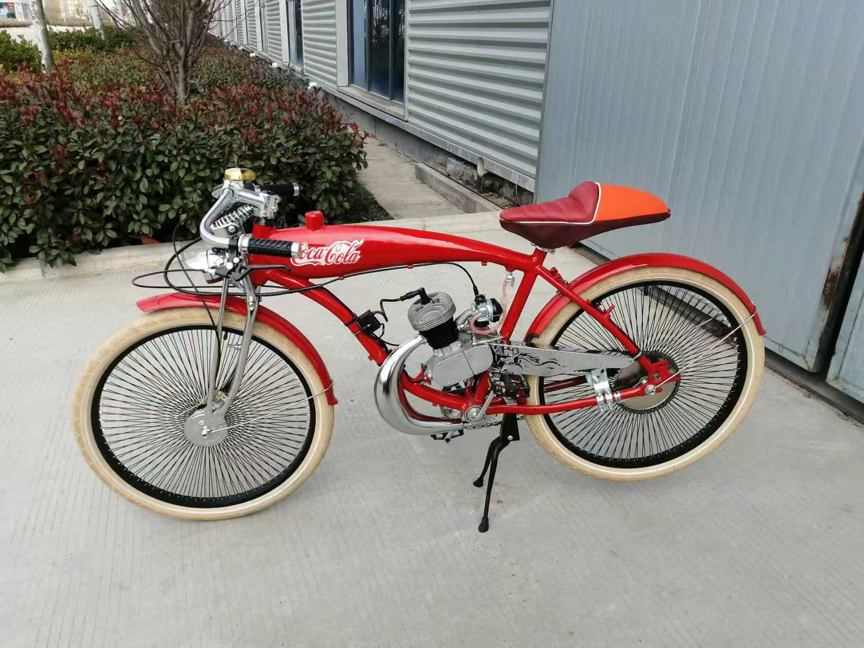 DIY Retro-Style Nostalgic Bicycle 26inch for Commuting and Collection, Vintage Electric Bike for Photography
