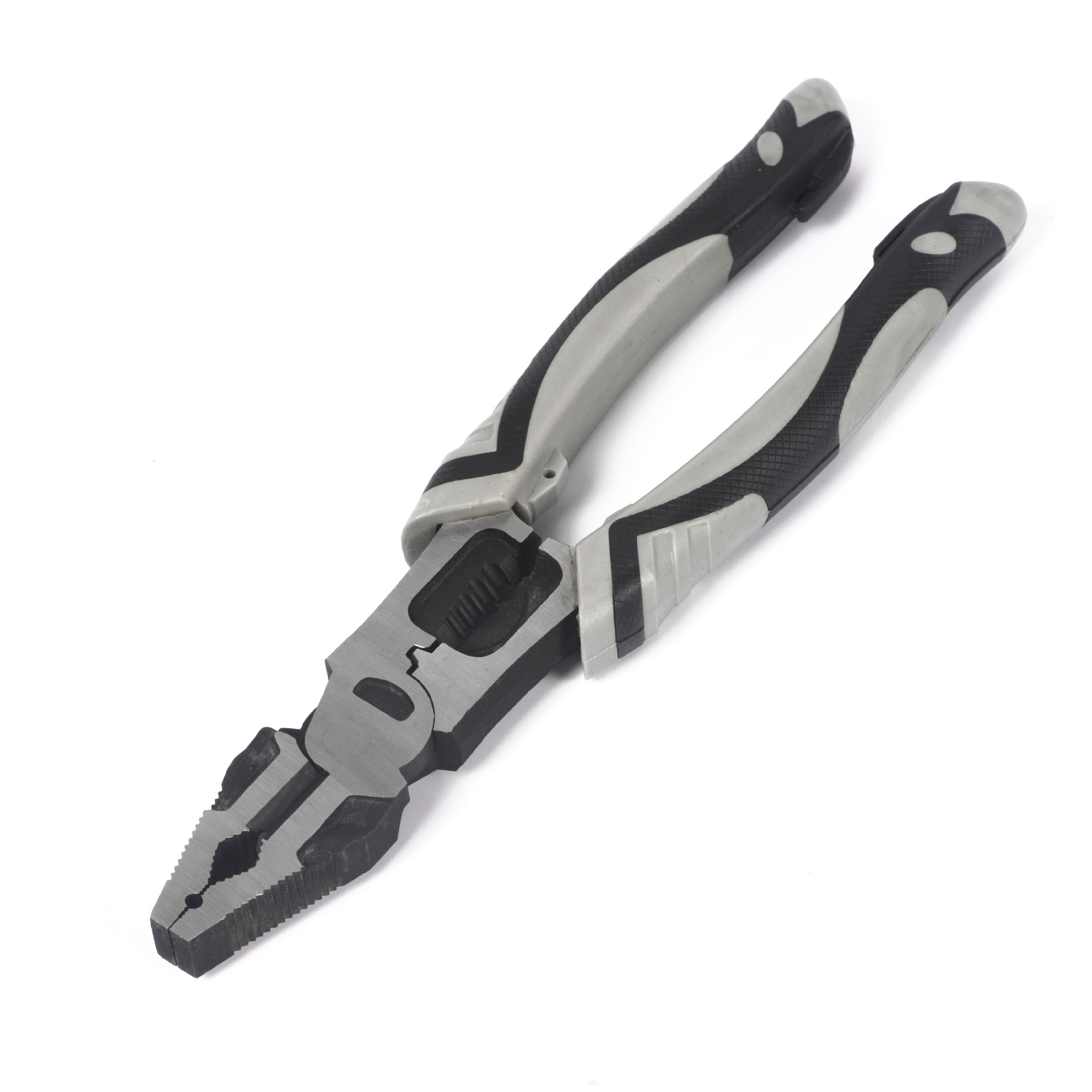 Ocho pulgadas pinzas, seis pulgadas herramientas de hardware de grado industrial pinzas de punta, pinzas de acero al por mayor, pinzas de acero de carbono biseladas