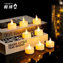 厂家直销led电子蜡烛透明芯茶蜡电子仿真蜡烛圣诞节生日婚庆装饰