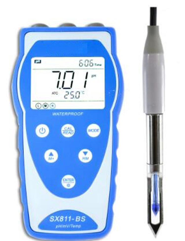 供便携式肉类pH计/便携式PH计 型号:WDL5-SX811-BS库号：M403179P