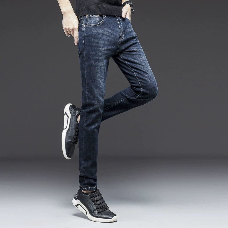 Весенние джинсы, модные штаны, 2023 год, корейский стиль, slim fit