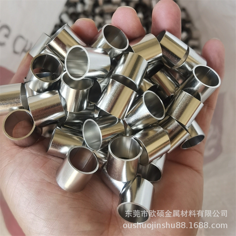 304不锈钢毛细管精密管激光切割打U型孔开槽口斜口管缩口扩口加工