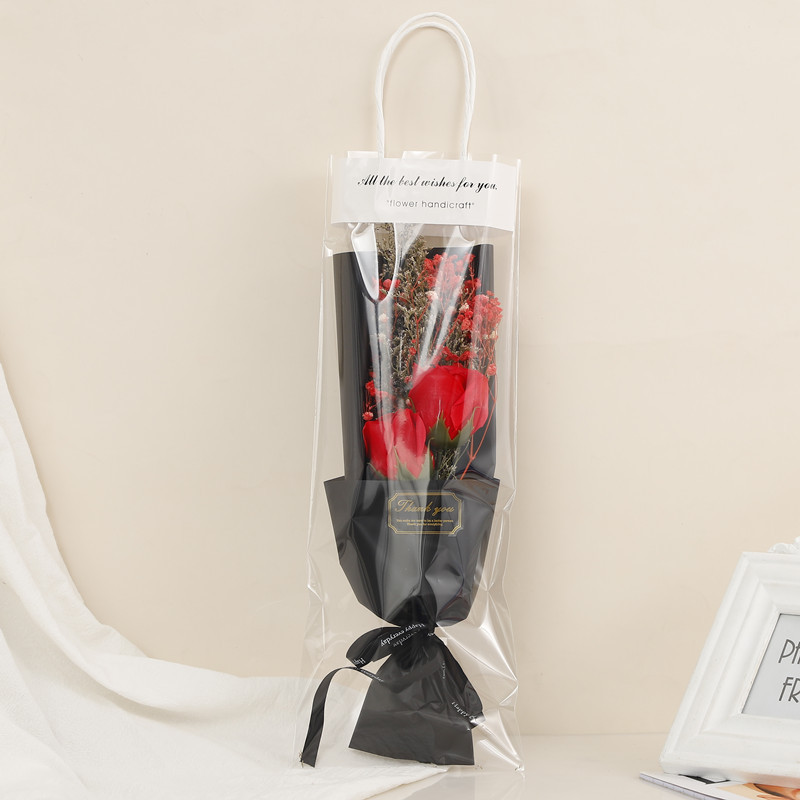 Sanba diosa Festival bolsa portátil estrellada Rosa ramo seco para niños y niñas, esposa y novias regalo de cumpleaños