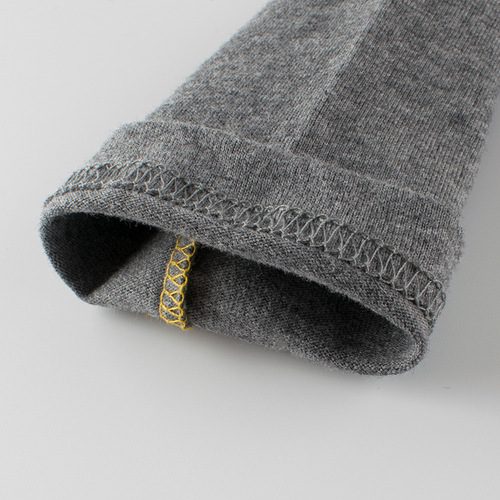 27kids brand children's clothing wholesale 2024 autumn new children's long-sleeved T-shirt round neck solid color spelled sleeve advertising shirt