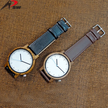 大表盘木质手表潮流运动素食表带纯木表壳外贸木头皮带石英木表