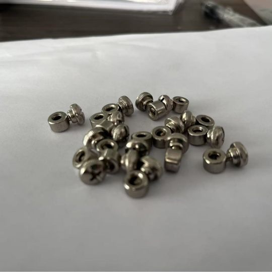 Metal Jump Rope Adjusting Screw Hand Screw Knurled Screw M3 Single Hole Jump Rope Snap Jump Rope Accessories