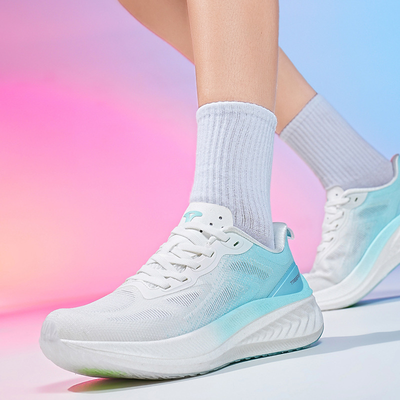 Treeperi Running Shoes Women's Mesh Sports Shoes Carbon Plate Shoes Jogging Shoes Comfortable Breathable Sports Style