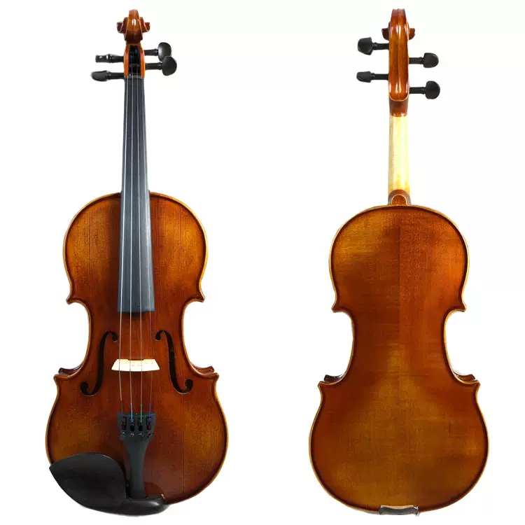 Korean-style Solid Wood Hand-made Practice for Grade Test Performance Grade Ebony Pieces Violin