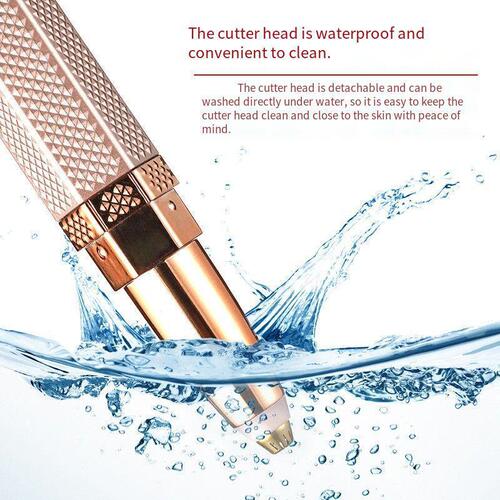Four-in-one shaver, eyebrow trimmer, facial lip hair eyebrow trimmer, shaving nose hair, armpit hair hair removal instrument, eyebrow trimming pen