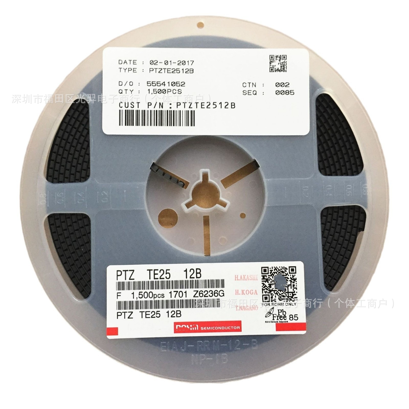 PTZTE255.1B 5.1V PTZTE256.2B 6.2V 1W SMA 贴片稳压管 DO-214AC