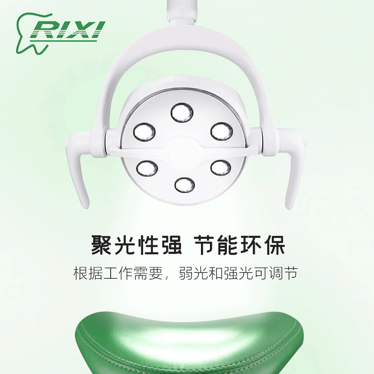 Lámpara dental LED oral dental iluminación fría para ver lámpara importada lámpara de inducción de iluminación quirúrgica accesorios de silla dental