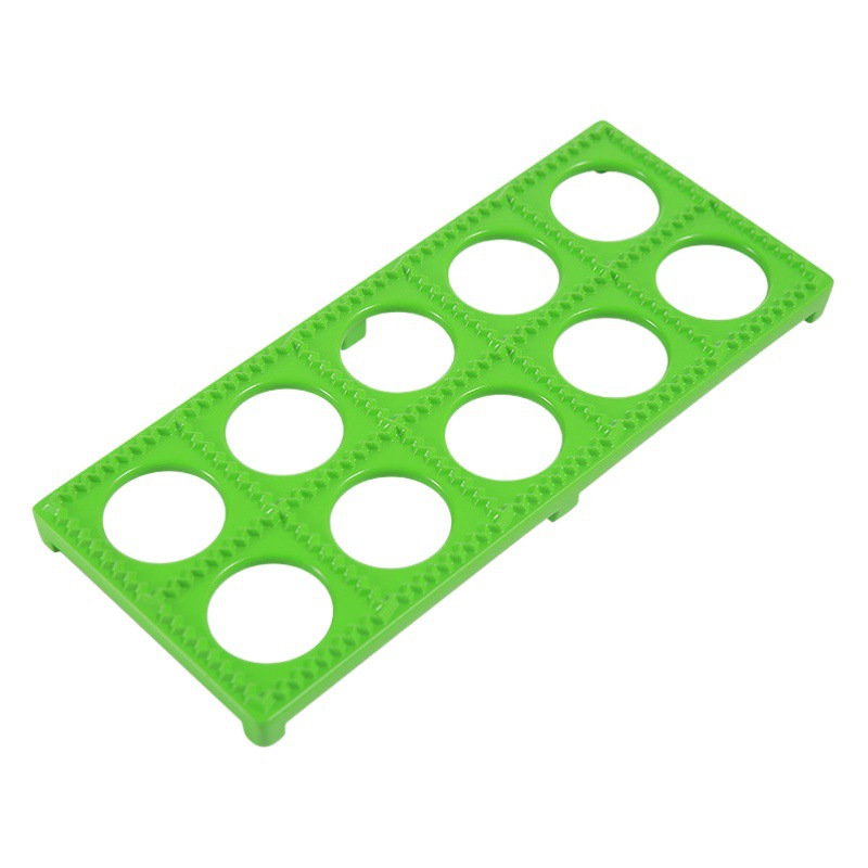 FUENTE fabricante de diez hoyos italiano cuadrado dumpling molde DIY pastelería herramienta para hornear italiano fondant cake molde