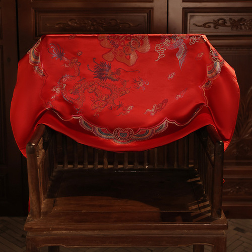 Bride Wedding Hijab  New Xiuhe Clothing Accessories Chinese Wedding Hijab Retro Embroidered Red Veil