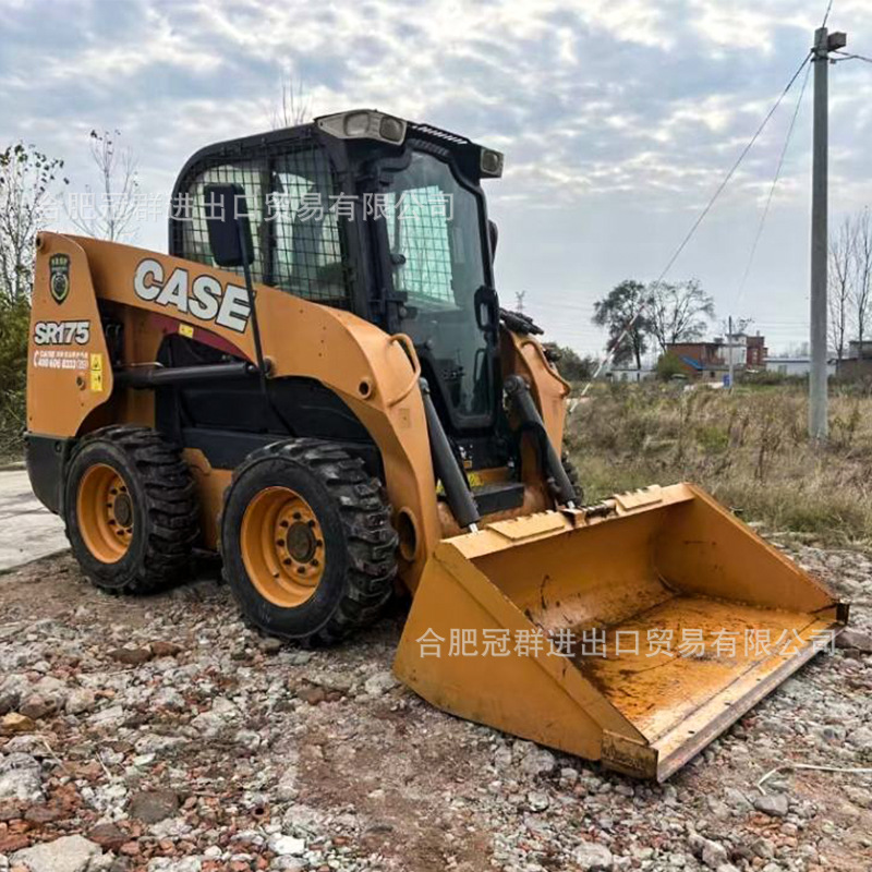 Cargador deslizante pequeño Case SR175 sitio de construcción mini carretilla elevadora multifuncional carretilla elevadora agrícola image 5