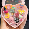 Children's cartoon ring, cute gift box, toy for kindergarten, award, Birthday gift, wholesale