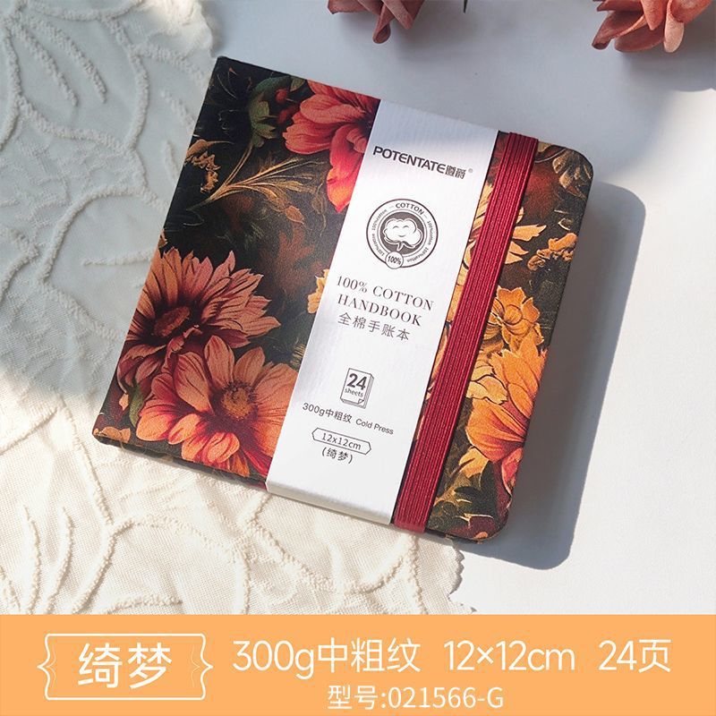 [신제품] 12x12cm [Qimeng] 중간 거친 질감