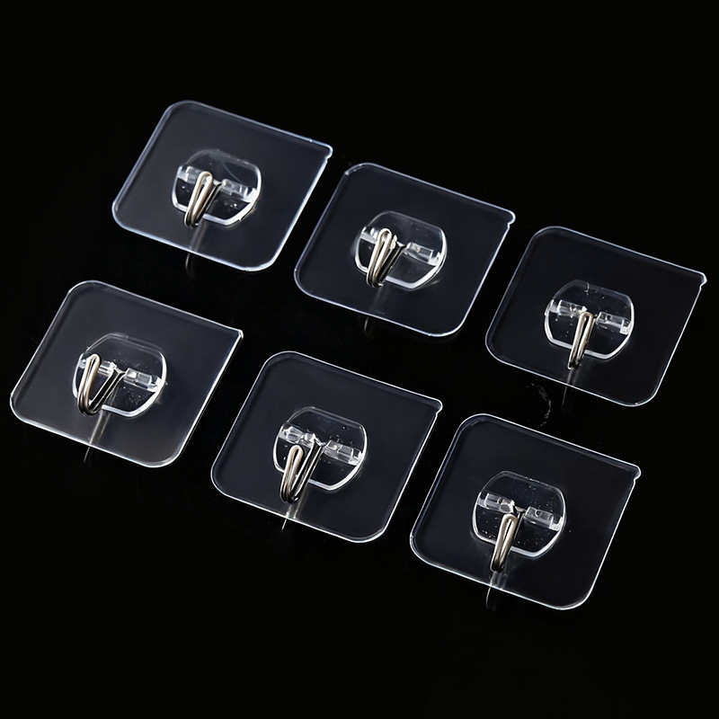 Traceless Adhesive Hooks, No-Drill Wall Hooks, High-Quality Wall-Mounted Adhesive Hooks, Strong Adhesive, Super Load-Bearing, Traceless Hooks