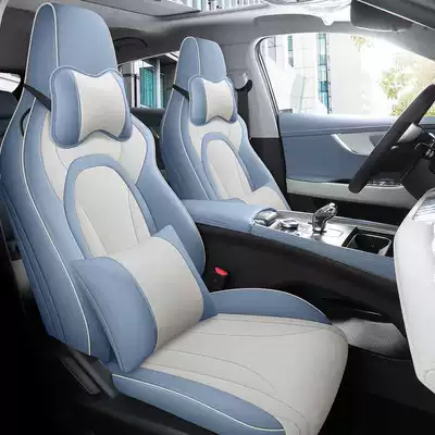 Modelə uyğun (Original) oturacaq örtükləri Car-Specific Seat Covers, All-Season - fashion-blue-deluxe-edition-note-model-year-rear-half-package