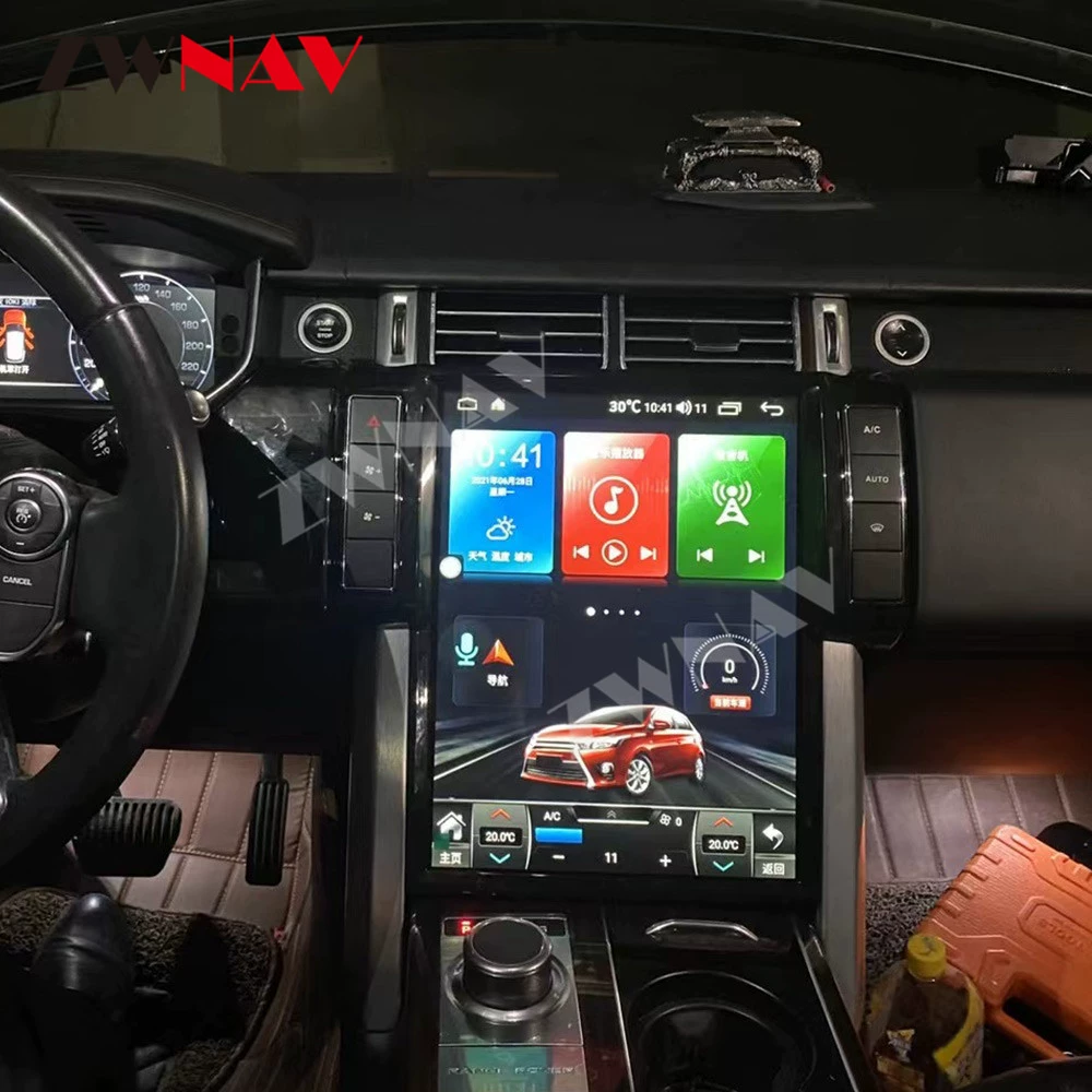 Придаточная Land Rover Range Rover Административное движение Обновленный центральный экран навигации сенсорный ЖК-дисплей виде displays