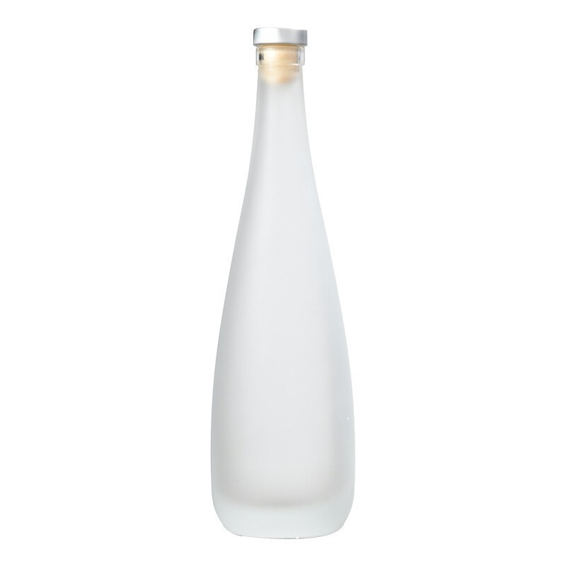 白酒瓶500ml糸口平口白酒小酒瓶蒙砂果酒瓶透明ジュース飲料ミネラルウォーター|undefined