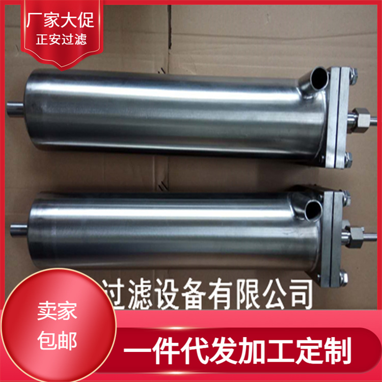 双盘管筒形冷却器SC-D8M12-320P新乡正安过滤