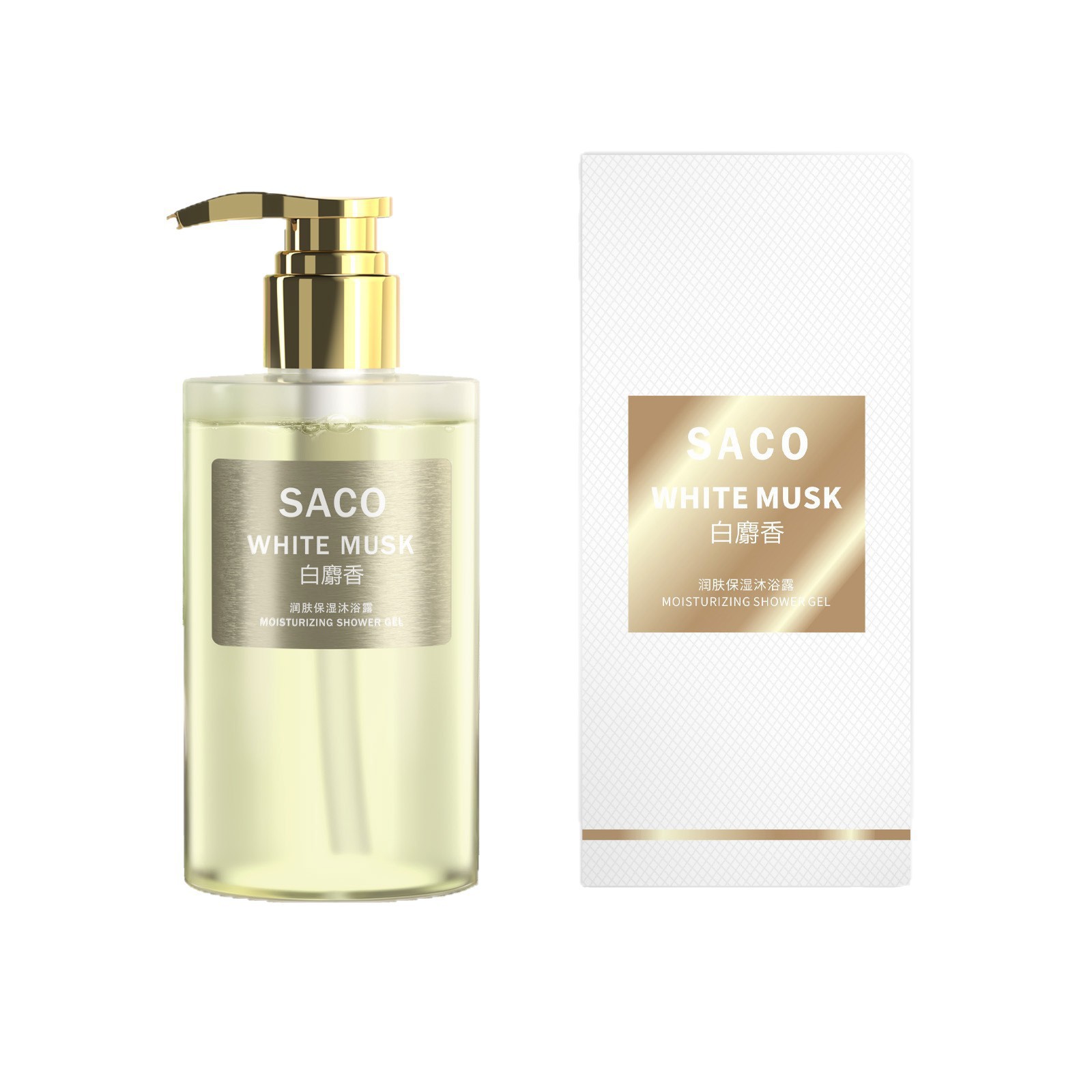 Red celebridad en vivo lavar la serie de perfume blanco almizc gel de baño perfumar perfumar perfumar líquido de baño al por mayor