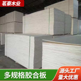 现货多规格胶合板整张 杨木多层板建筑模板定尺板异形包装板