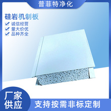 硅岩机制板聚苯乙烯树腊阻燃防火彩钢板车间净化复合夹芯板