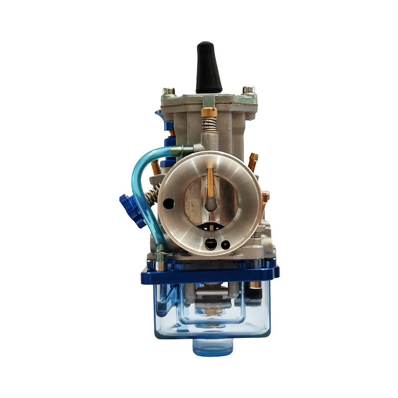 Pwk Motorcycle Carburetor 21 24 26 28 30 32 34mm Blue Transparent Bottom Cover with Manifold Measuring Hole