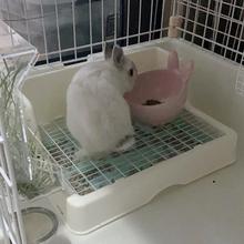 兔兔厕所便盆兔子防喷尿宠物龙猫貂豚鼠荷兰猪尿盆屎盆兔子用品