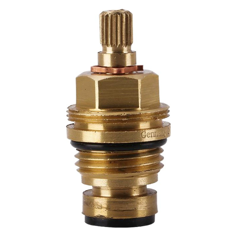 Фабрика оптом медный основной корпус медный открытый сердечник клапана Одиночная холодная Медная Головка Сердечника клапана аксессуары для ремонта крана