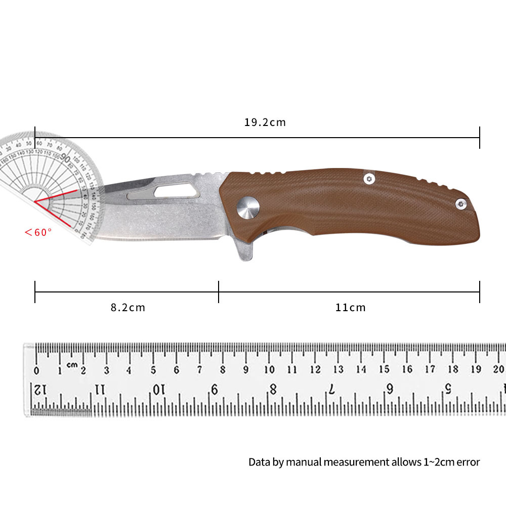 网红爆款野营烧烤便携折叠小刀家用多功能水果刀随身刀拆快递刀