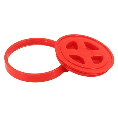 Car cleaning tools Wash Bucket Lid Thickened Plastic - red