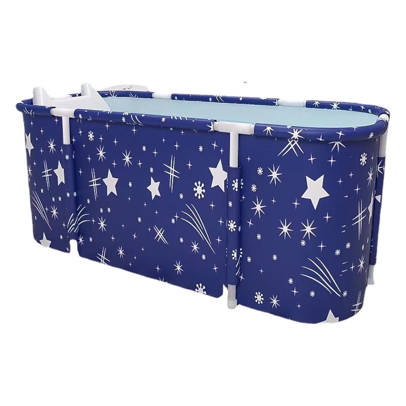 Cubo de baño plegable de un metro y cuatro más grande