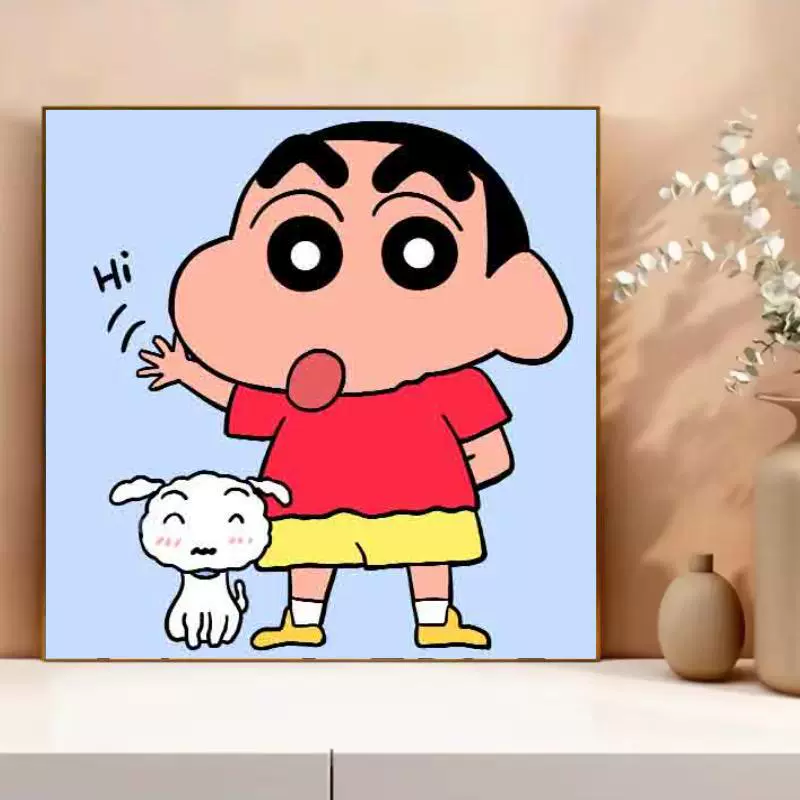 Digital cartoon crayons, children's coloring book, DIY, new collection