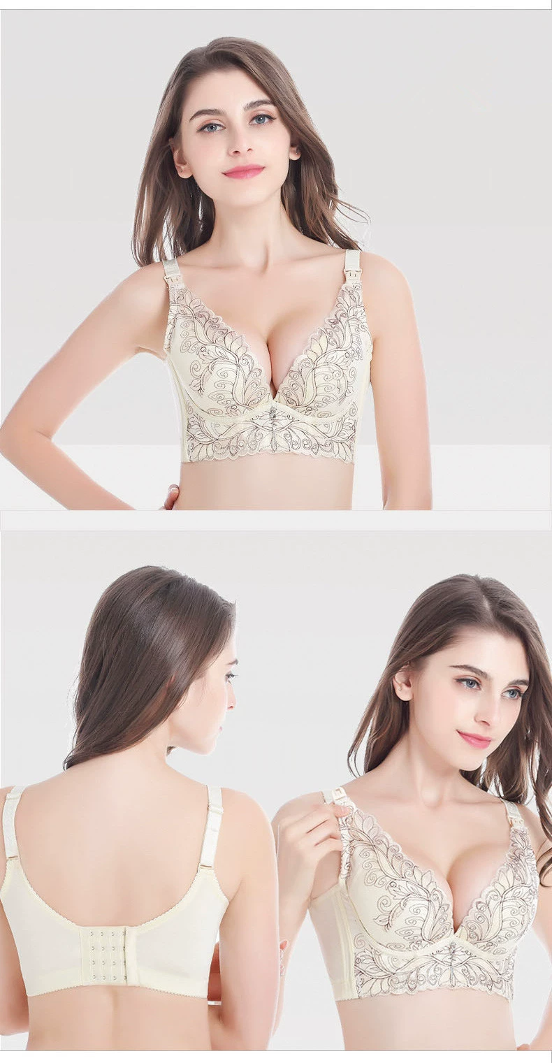 Lace underwear, brace for breastfeeding, bra, lace dress