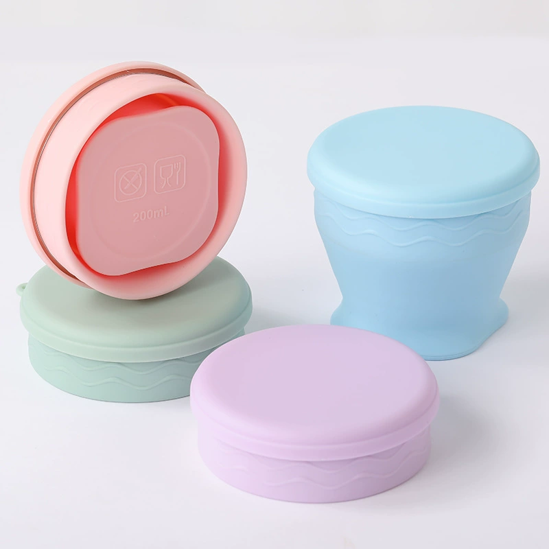 Уличная чашка для кофе, дорожная чашка для полоскания рта, складная чашка для воды в стиле кемпинга, портативная силиконовая сжатая высококачественная чашка