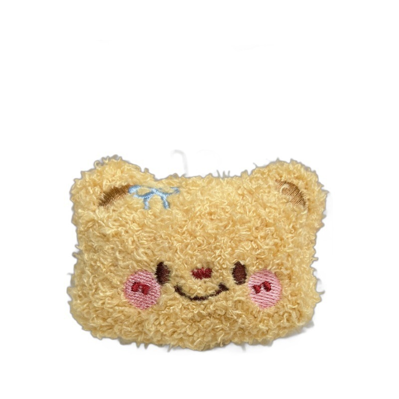 インターネット有名人かわいいバターベアキーホルダーペンダント漫画ぬいぐるみベアバッグペンダントギフト人形卸売|undefined