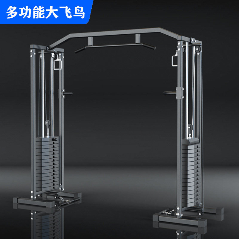 Big flying bird comprehensive trainer gym multi-functional strength muscle trainer cross clip chest fitness equipment