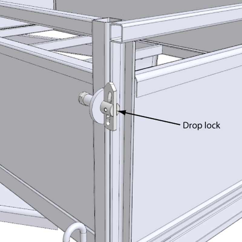 Antiluce trailer accessories quick release pin T-type