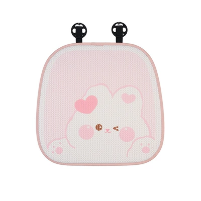 Cushion Cute Rabbit – Waist support - honeycomb-care-bear-rabbit-cushion-front-row