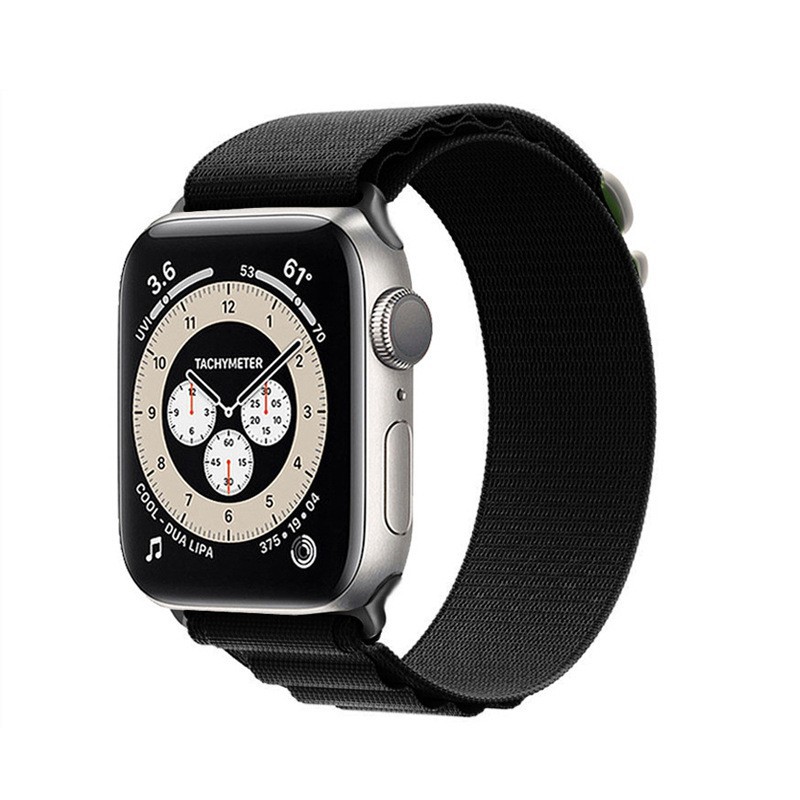 Aplicable a Apple Watch SE Alpine Correa de Nylon Ultra2 Correa de Apple iWatch