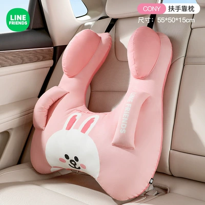 Brown Bear Car Headrest Headrest - upgraded-version-car-seat-pillow-universal-for-kids-and-adults-cony