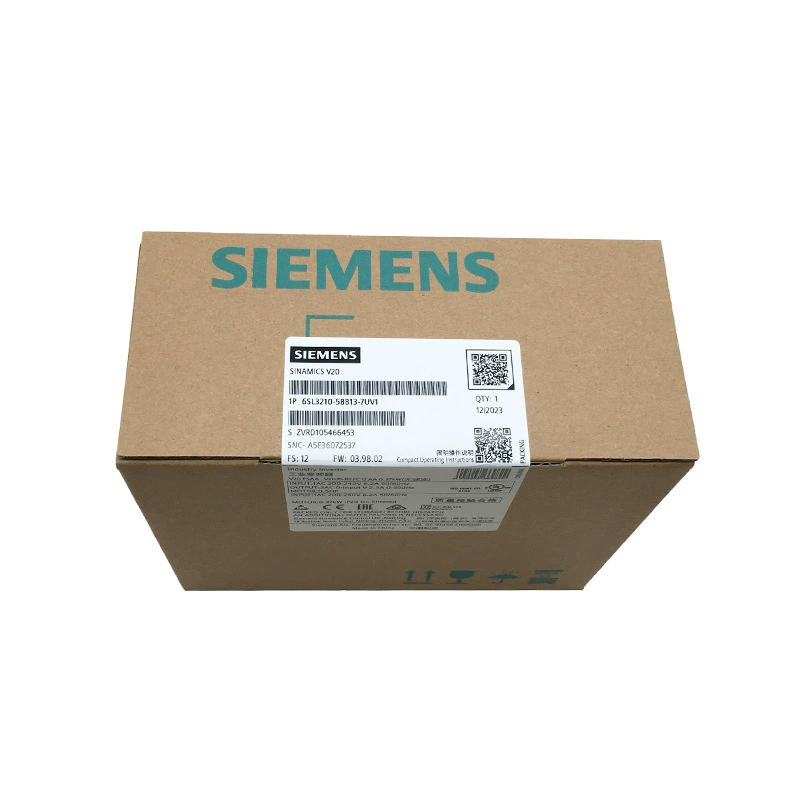 西门子 SINAMICS basic frequency converter 6SL3210-5BB13-7UV1 standard frequency converter