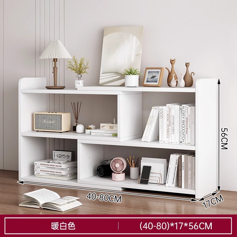 Estante de escritorio Estante de almacenamiento de estudiantes Estante de almacenamiento doméstico Estante de escritorio Estante de clasificación Estante de escritorio Estante de capas Estante de libros pequeño simple