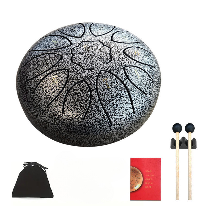 Drum etéreo de pulgada sonido mini pulgada sonido de niños de iluminación estudiantes instrumentos musicales tambor lengua de acero principiantes Aliexpress