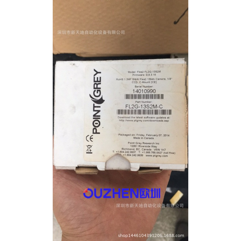 POINT GREY灰点相机FL2G-13S2M-C 1394正品现货 议价