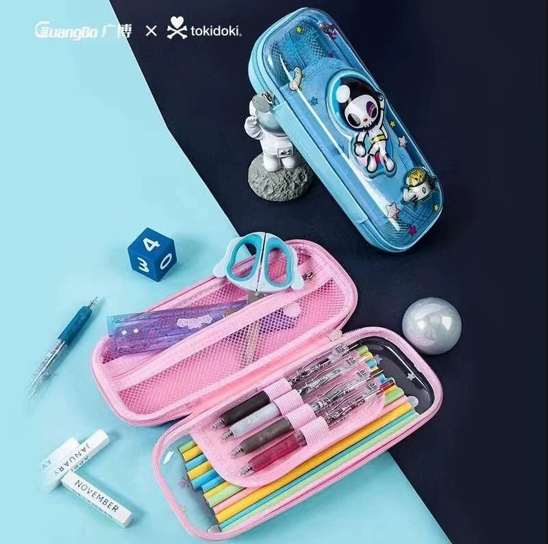 Гуманитарная благотворительность Подлинная серия Tokidoki EVA Пен коробка начальная школа мальчики мультфильмовый многофункциональный канцелярский Пен-сумка