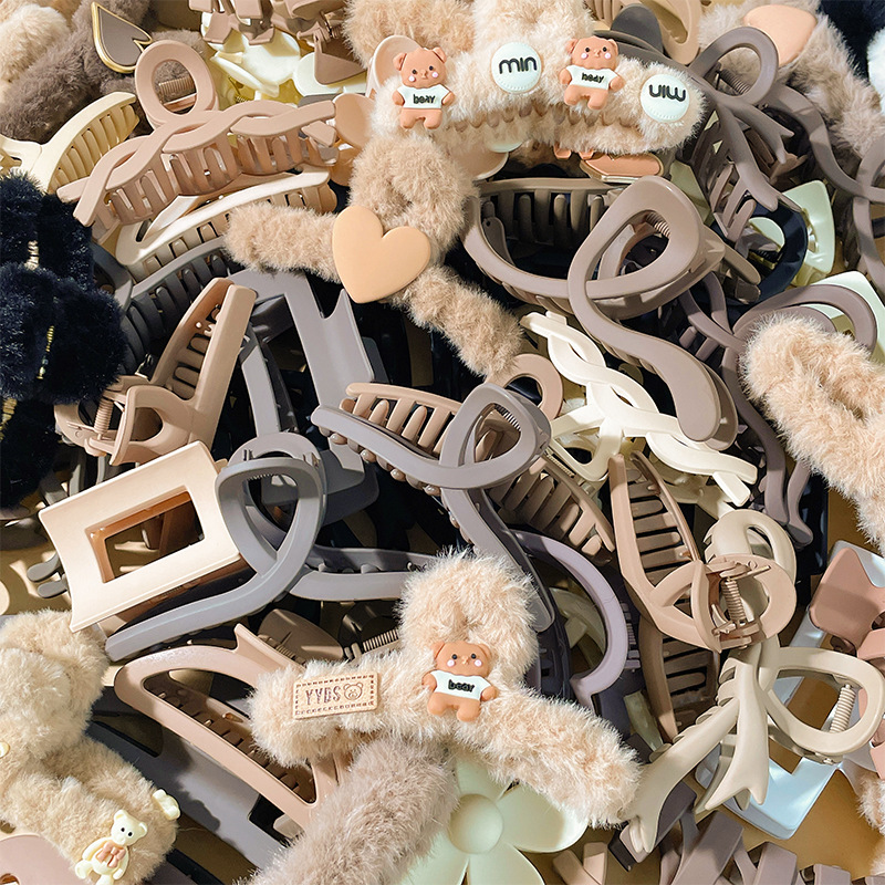 Clip de pescado de cabello de cabello de gran tamaño, clip de cabello de mujer, clip de cabello de invierno y otoño, clip de cabello de alta calidad, clip de cabello para el cabello